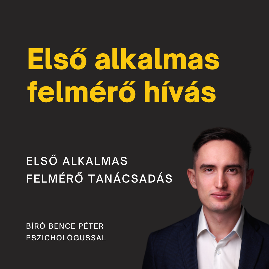 Első alkalmas felmérő hívás - coaching tanácsadás